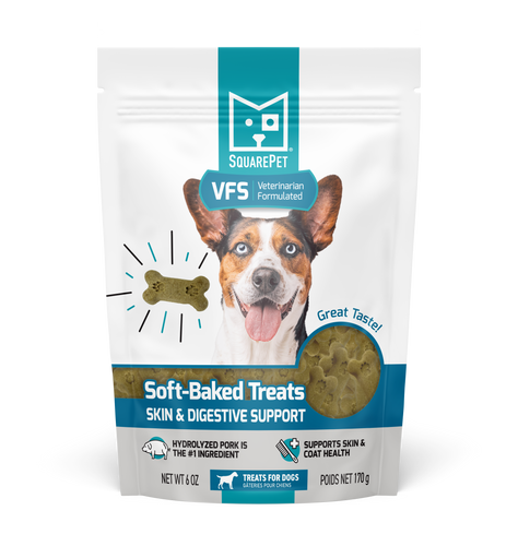 VFS® SKIN & DIGESTIVE SUPPORT SOFT-BAKED TREATS FOR DOGS