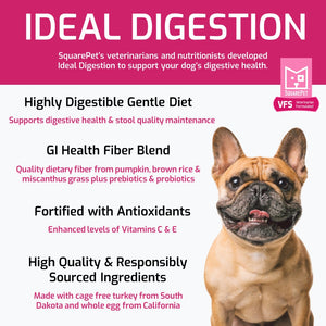 Veterinarian Formulated Solutions Ideal Digestion veterinary diet for sensitive stomachs.