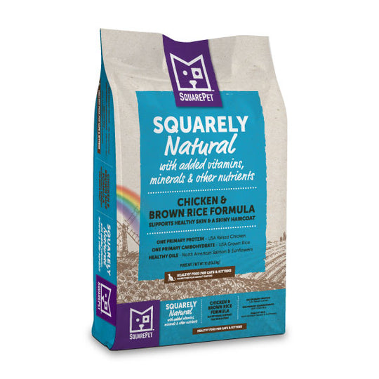 Squarely Natural limited ingredient cat food bag image